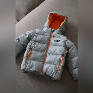 Patagonia Hi-Loft Sweater Hoody in Thermal Blue